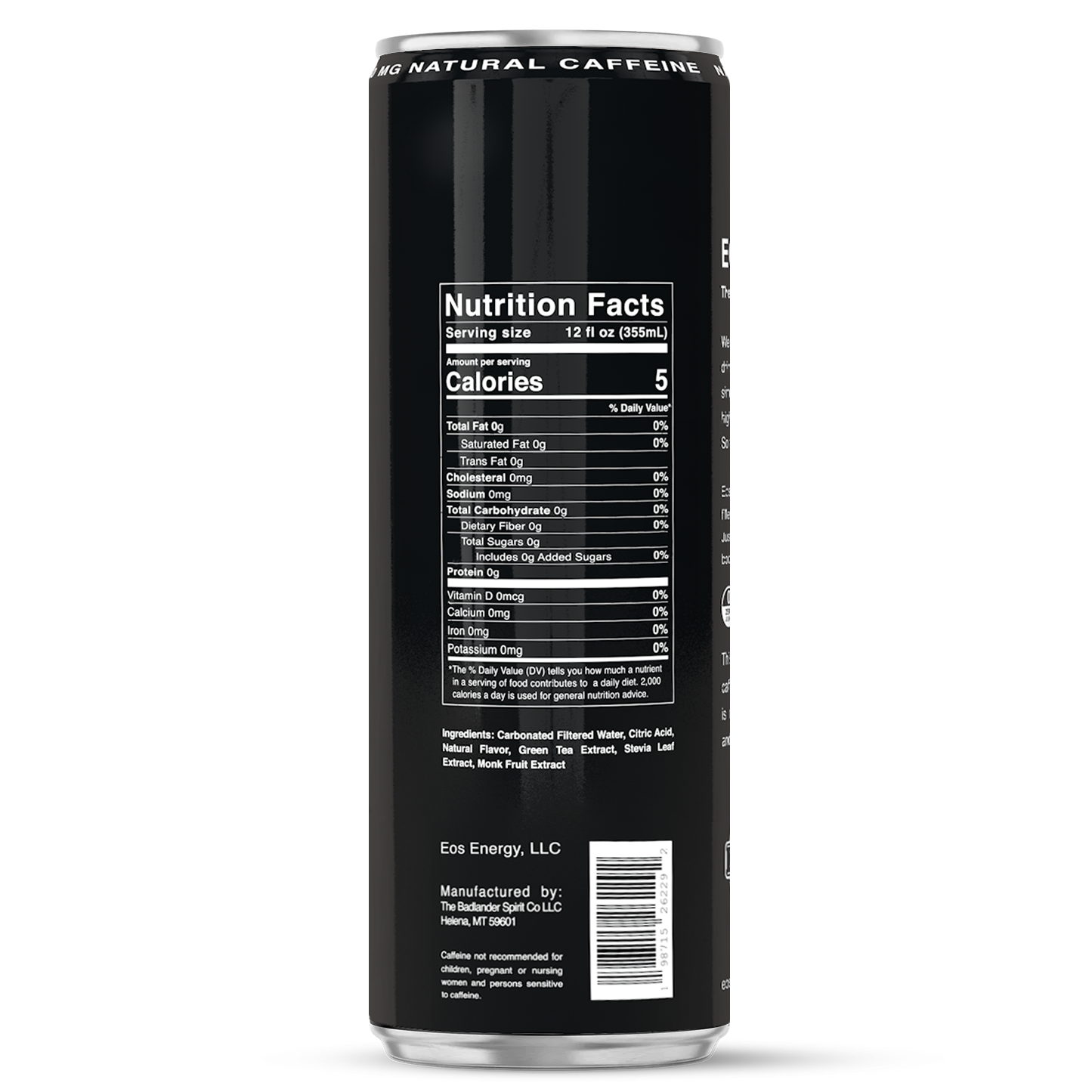 EOS ENERGY - 24 PACK - 12 OZ CANS